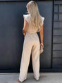 Dulce Fashion Butterfly Sleeve Wide Women Streetwear Jumpsuits - Vestir en Moda