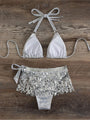 Dylan Sexy Sequins Tassels Beach Bikini - Vestir en Moda