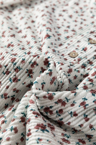 Marisol Floral Henley Two Piece Sets
