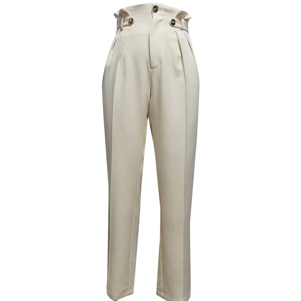 Women’s Solid Color Wide-Leg Pants