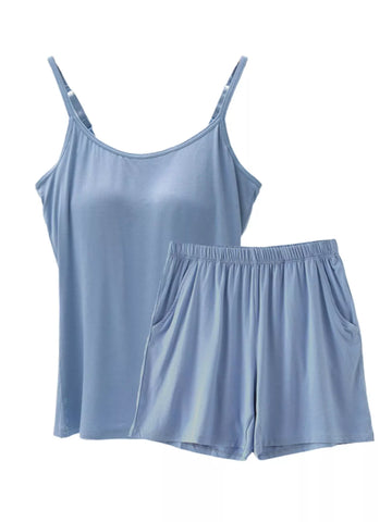 Ximena Modal Adjustable Strap Padded Two Piece Sets