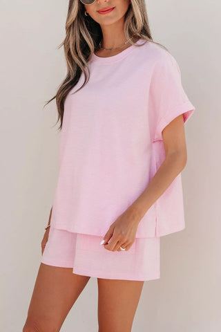 Olivia Stripe Matching Oversized Two Piece Sets