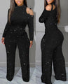Eda Shoulder Long Sleeve Jumpsuits Sexy - Vestir en Moda