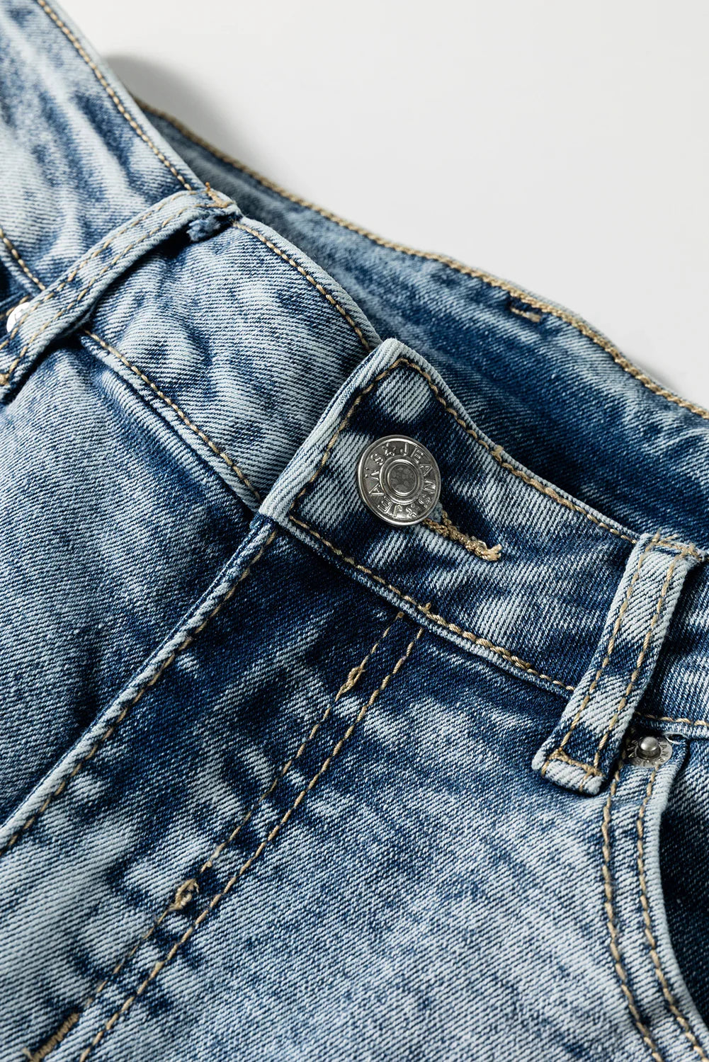 Millie Myosotis High Rise Button Zip Fly Medium Wash Jeans