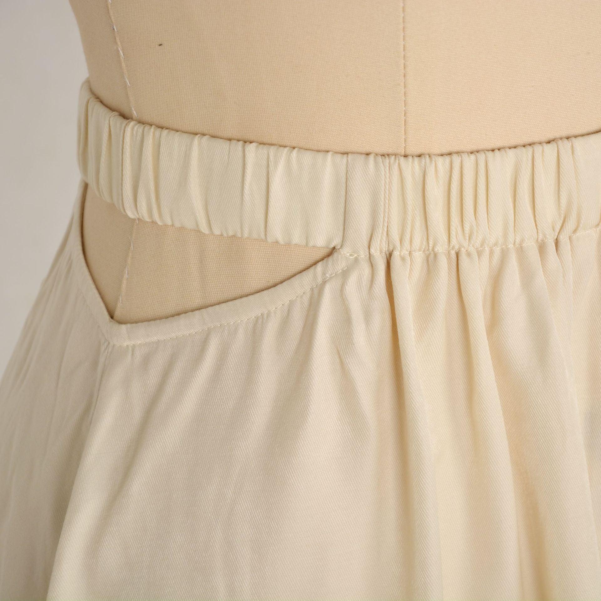 Elise High Waist Hollow Out Cutout Out Solid Long A Line Big Hem Skirt - Vestir en Moda