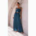 Elizabeth Summer Street Wide Leg Two Piece Set - Vestir en Moda