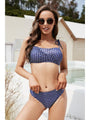 Ellen Striped Matching Women Bikini Sets - Vestir en Moda
