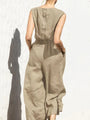 Elsa Sleeveless Trousers Women Fashion Casual Loose- Jumpsuits - Vestir en Moda