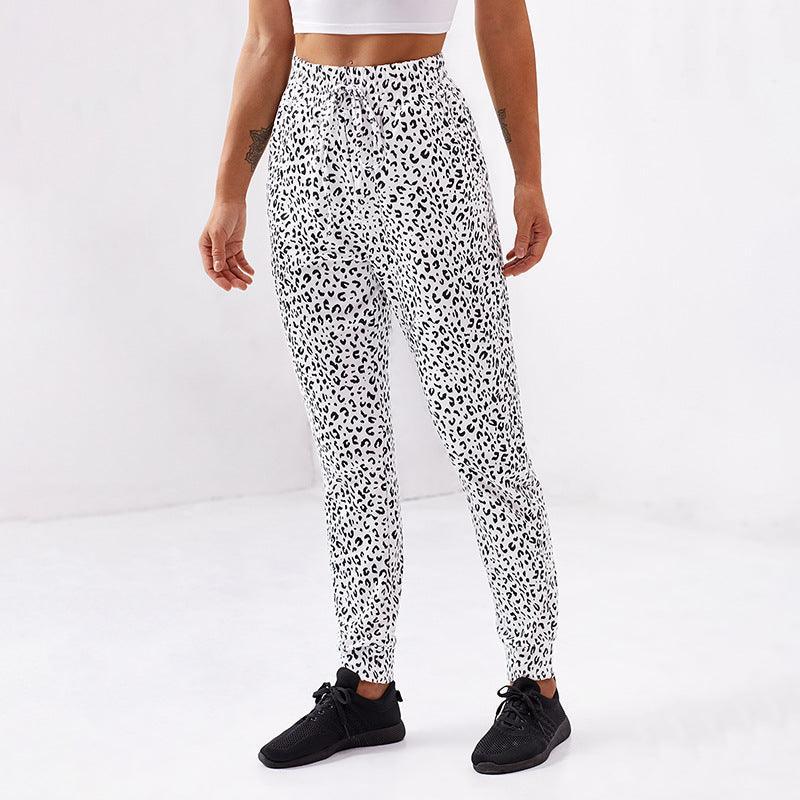 Emberly European And American Leopard Print Slim Pants - Vestir en Moda