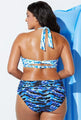 Emely Plus Size New blue Bikini Woman - Vestir en Moda