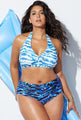 Emely Plus Size New blue Bikini Woman - Vestir en Moda