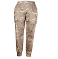 Emery Plus Size Printed Trousers Briefs Army Green Camouflage Pants - Vestir en Moda