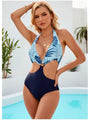 Emily Hollowed Out Backless Sexy One-Piece Swimsuit - Vestir en Moda