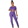 Emma Plaid Women Clothing Suit Three Two pieces sets - Vestir en Moda