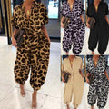 Esme Women Sleeve Harem Jumpsuits Sexy Leopard - Vestir en Moda
