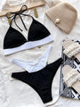Esmeralda Blocking Bikini Swimsuits - Vestir en Moda
