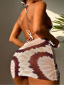 Esmeralda Halter Three Piece Bikini Swimwear - Vestir en Moda