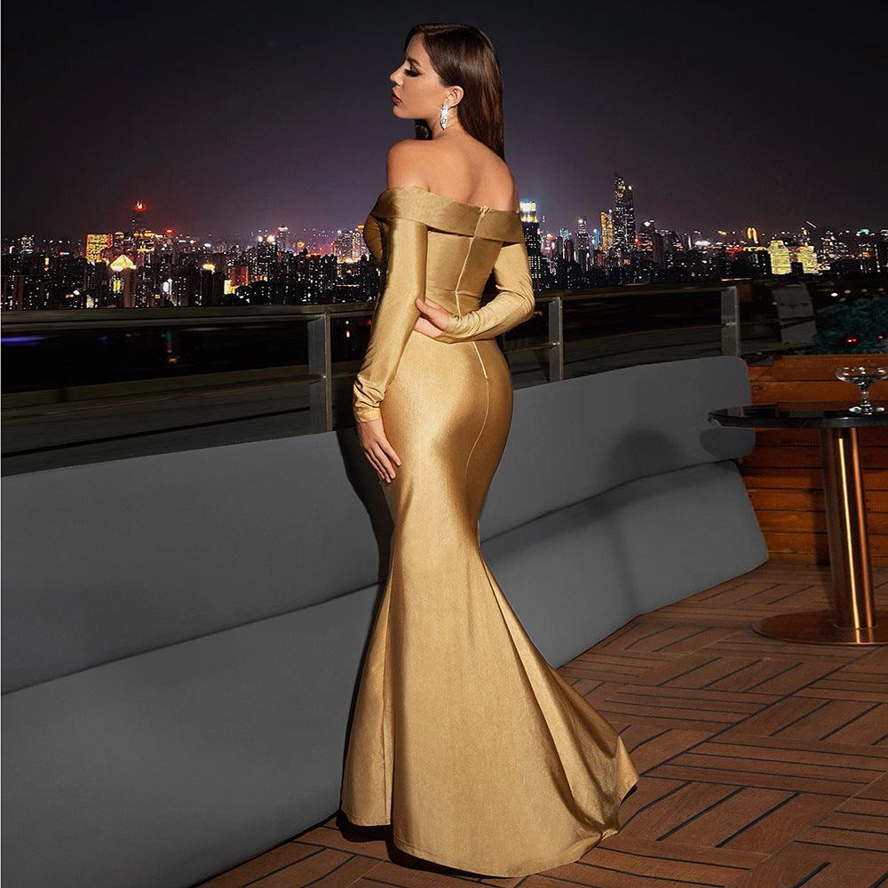 Estella Backless A line High Waist Women Dresses - Vestir en Moda