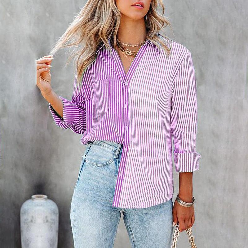 Esther Long Sleeved Cardigan Single Breasted Shirt - Vestir en Moda