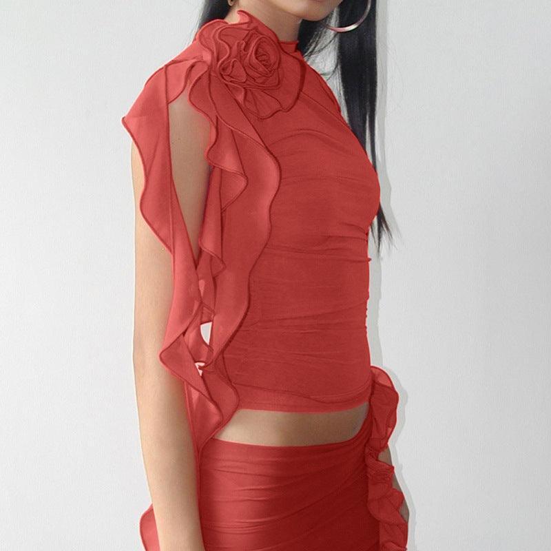 Esther Spring Clothing Arrival round Neck Blouse - Vestir en Moda