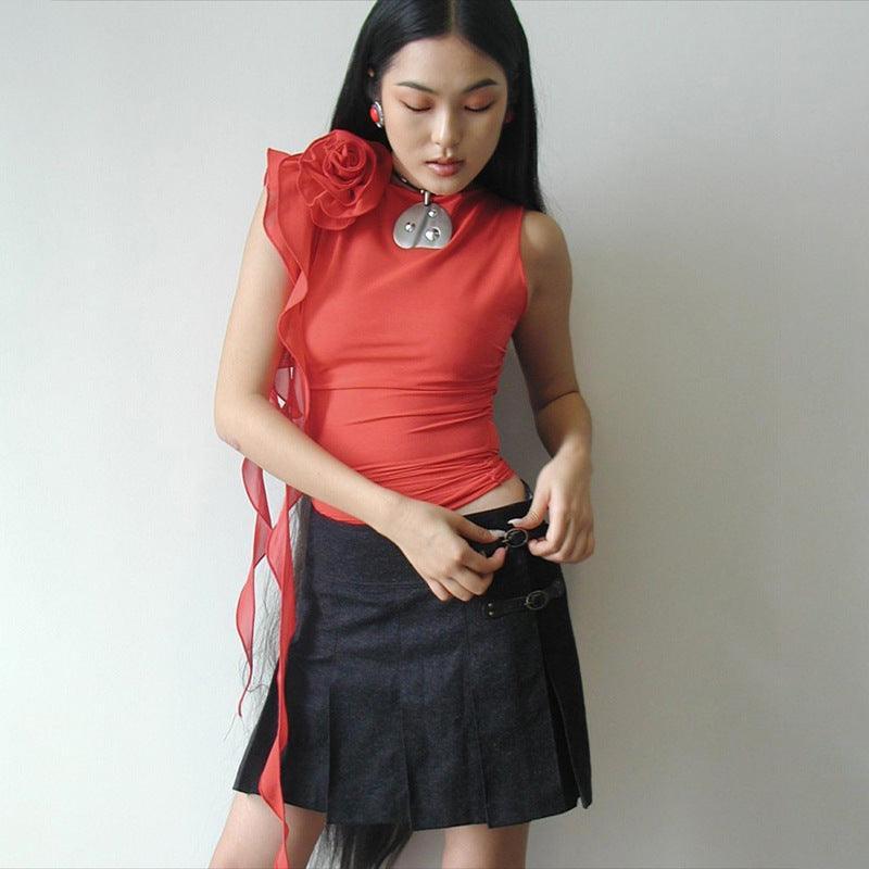 Esther Spring Clothing Arrival round Neck Blouse - Vestir en Moda