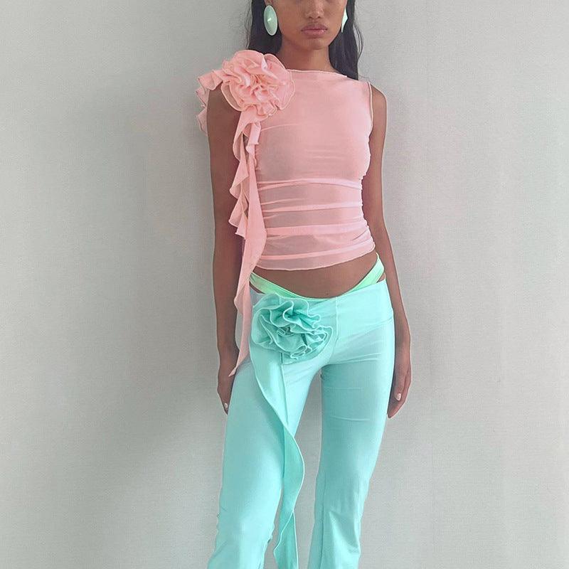 Esther Spring Clothing Arrival round Neck Blouse - Vestir en Moda