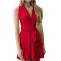 Estíbaliz Super Sleeveless Sling Backless Dress - Vestir en Moda