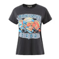 Eva Graphic Print Gray Women Short Sleeve Tees - Vestir en Moda