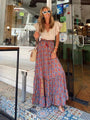 Eve Sexy Tropical Style Floral Printed Maxi Skirt - Vestir en Moda