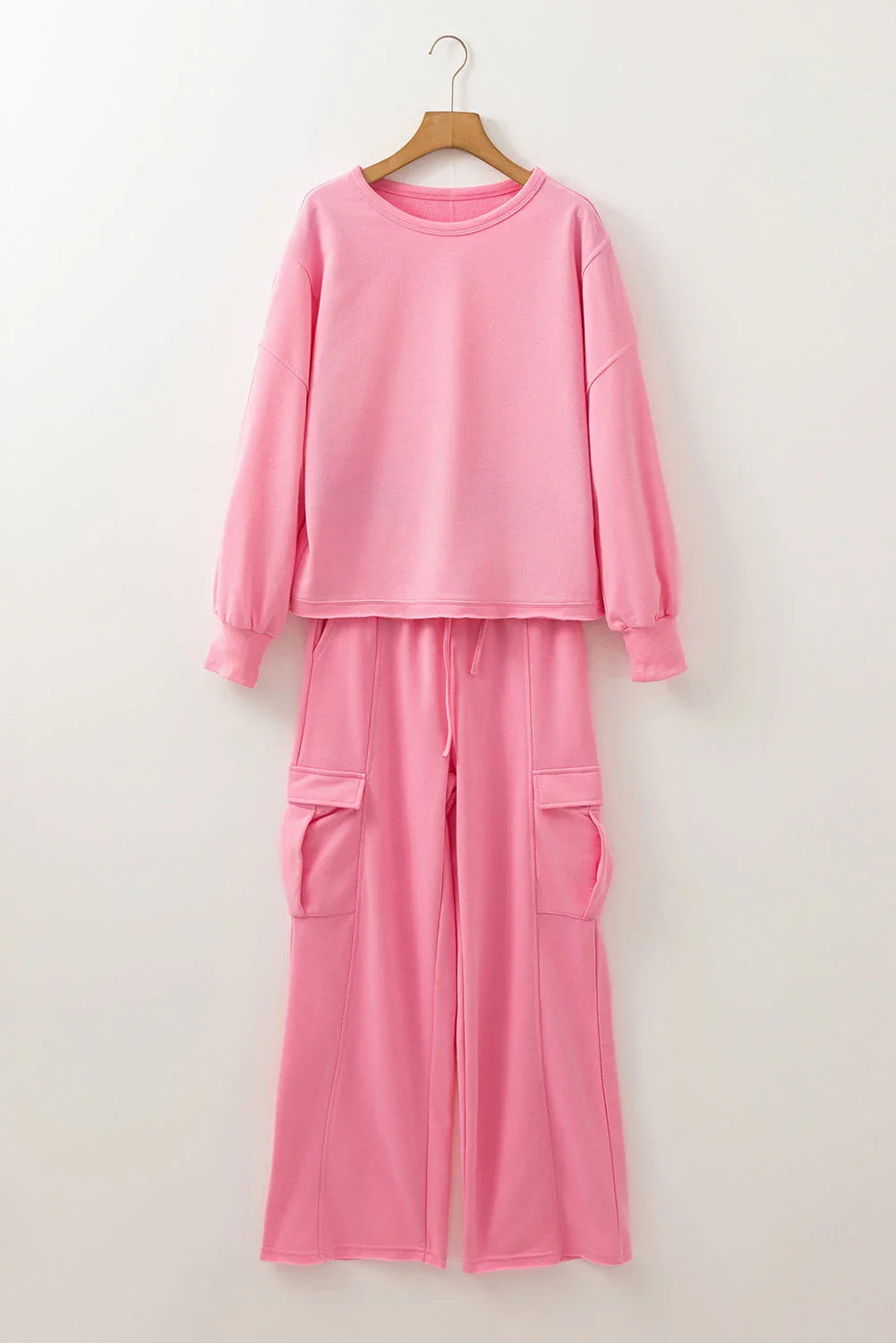 Arianna Solid Patchwork Two Piece Sets