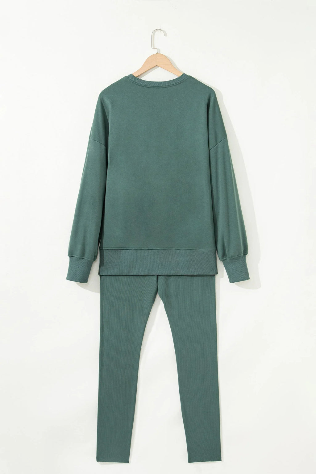 Martha Solid Oversize And Ribbed Two Piece Sets