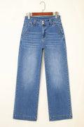 Mikaela Fly Straight Leg Jeans