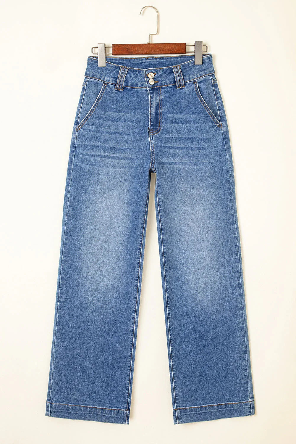 Mikaela Fly Straight Leg Jeans