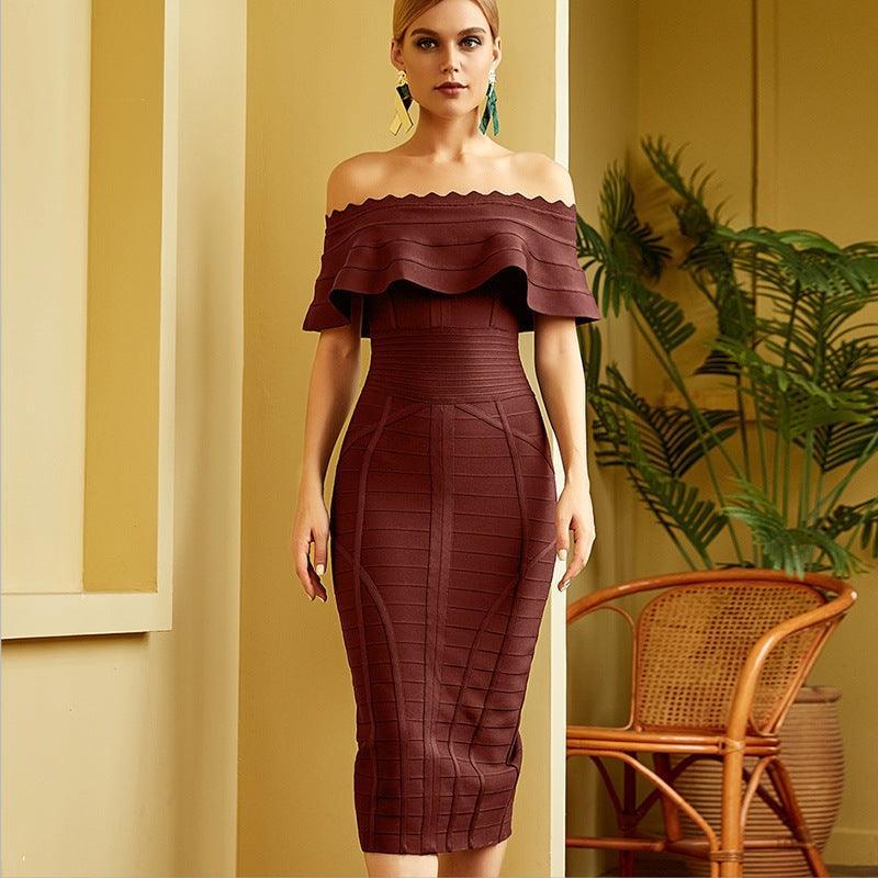 Fabiana Bandage Party Banquet Dresses - Vestir en Moda