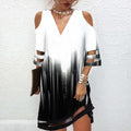 Fabiola Elegant Style Summer V Neck New Dresses - Vestir en Moda