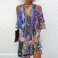 Fabiola Elegant Style Summer V Neck New Dresses - Vestir en Moda