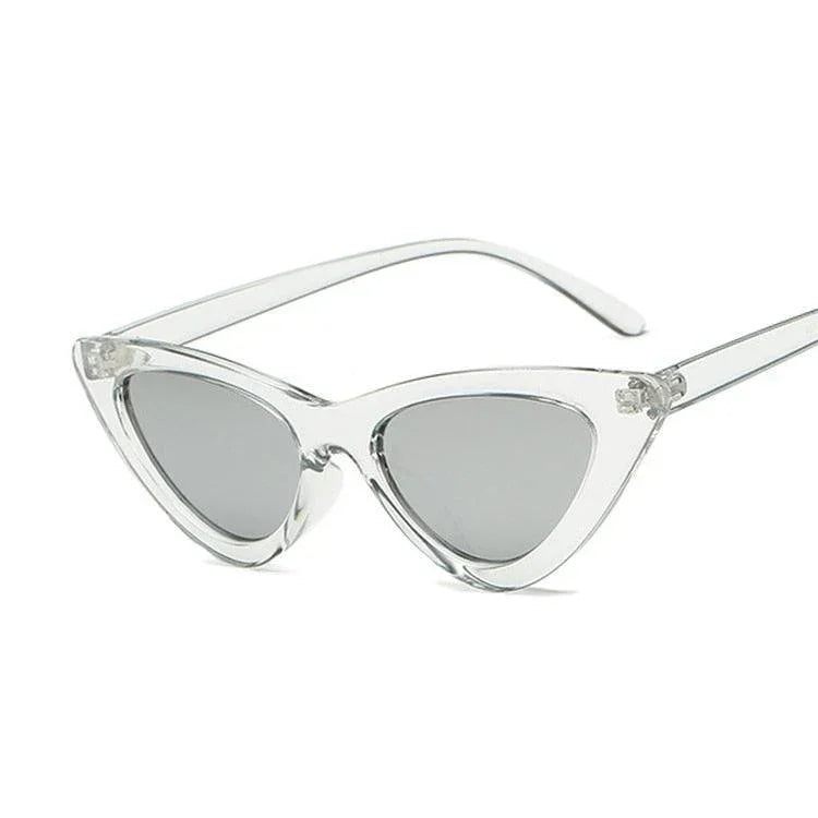 Fashion Cat Eye Woman Designer Vintage Retro Triangular SunGlasses - Vestir en Moda
