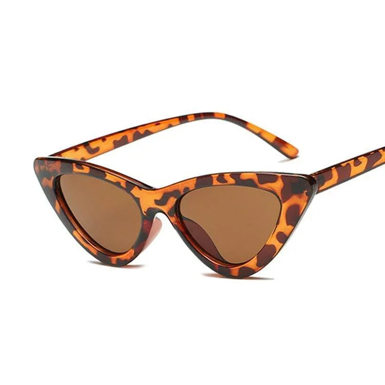 Fashion Cat Eye Woman Designer Vintage Retro Triangular SunGlasses - Vestir en Moda