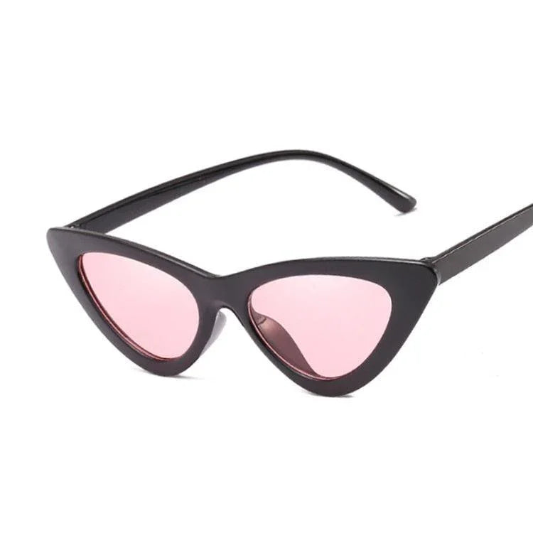 Fashion Cat Eye Woman Designer Vintage Retro Triangular SunGlasses - Vestir en Moda