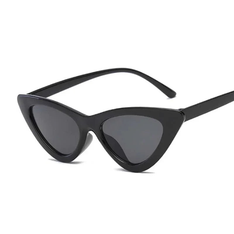 Fashion Cat Eye Woman Designer Vintage Retro Triangular SunGlasses - Vestir en Moda