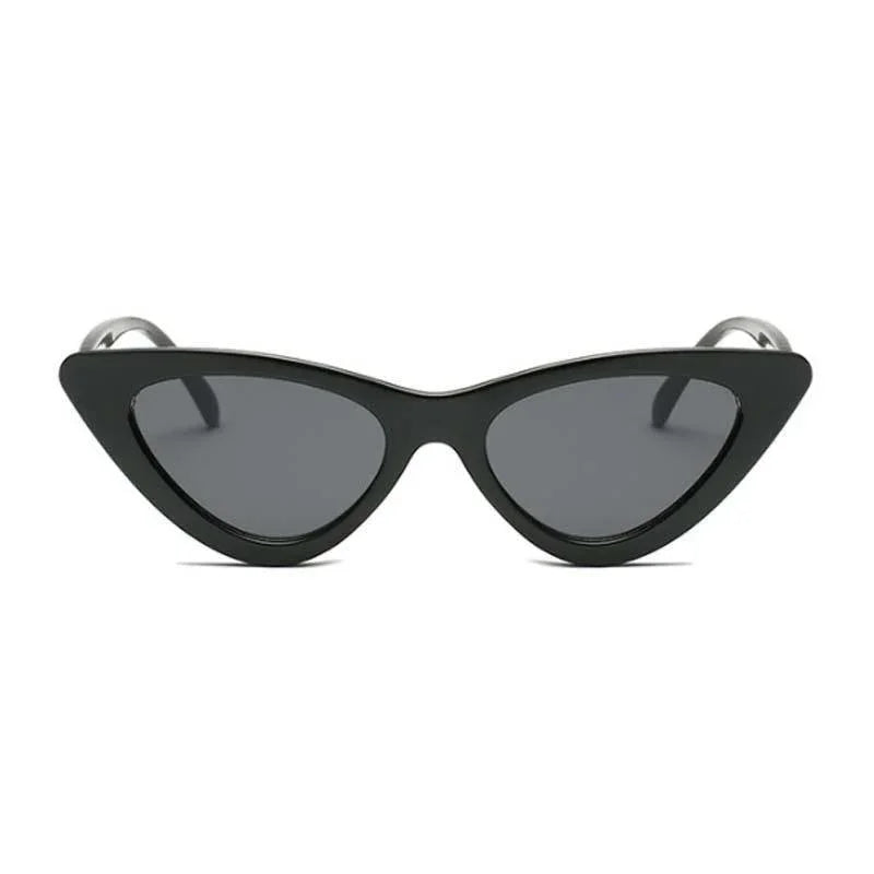 Fashion Cat Eye Woman Designer Vintage Retro Triangular SunGlasses - Vestir en Moda
