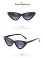 Fashion Cat Eye Woman Designer Vintage Retro Triangular SunGlasses - Vestir en Moda