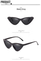 Fashion Cat Eye Woman Designer Vintage Retro Triangular SunGlasses - Vestir en Moda