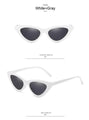 Fashion Cat Eye Woman Designer Vintage Retro Triangular SunGlasses - Vestir en Moda