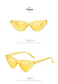 Fashion Cat Eye Woman Designer Vintage Retro Triangular SunGlasses - Vestir en Moda