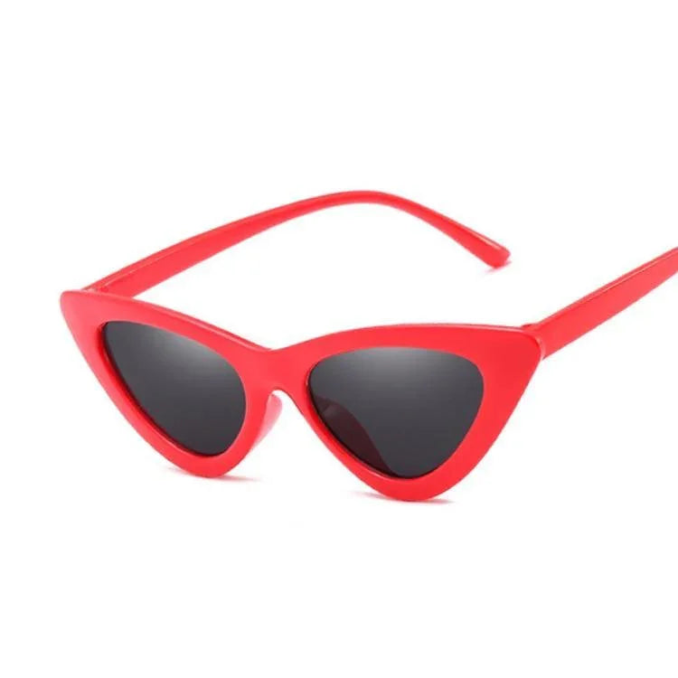 Fashion Cat Eye Woman Designer Vintage Retro Triangular SunGlasses - Vestir en Moda