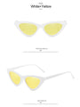 Fashion Cat Eye Woman Designer Vintage Retro Triangular SunGlasses - Vestir en Moda