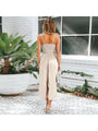 Fernanda Summer Casual Wide Leg Spaghetti Straps Jumpsuits - Vestir en Moda
