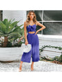 Fernanda Summer Casual Wide Leg Spaghetti Straps Jumpsuits - Vestir en Moda