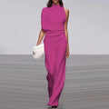 Fior Elegant Woman Female Sleeveless Wide Leg Jumpsuits - Vestir en Moda